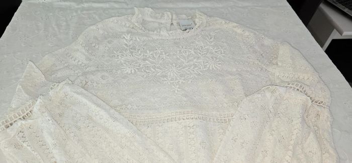 Haut en Dentelle Blanche Jolie Jolie Petits Jours Taille XS - photo numéro 8