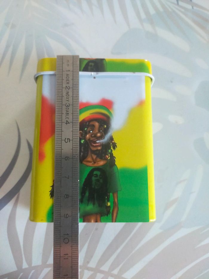 Boîte de cigarettes baba cool style bob Marley - photo numéro 2
