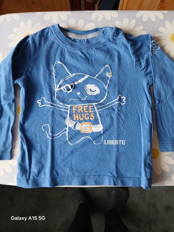 Lot de 5 tee-shirt manches longues  2 ans