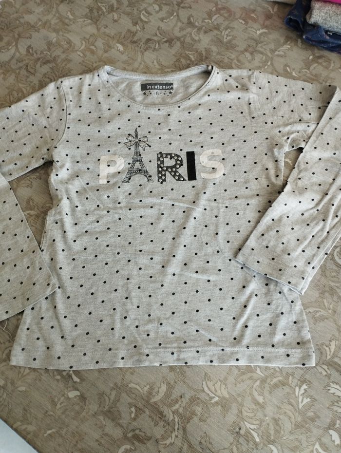 T shirt ml 8 ans fille - photo numéro 2