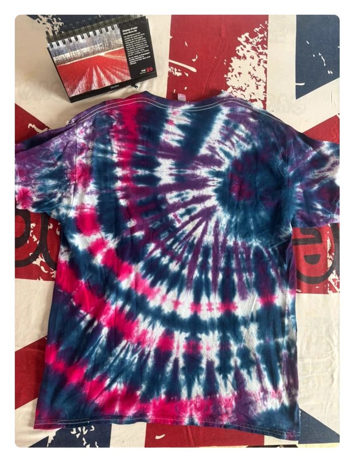 T-shirt Gildan Tye&Die taille S/M violet - photo numéro 12