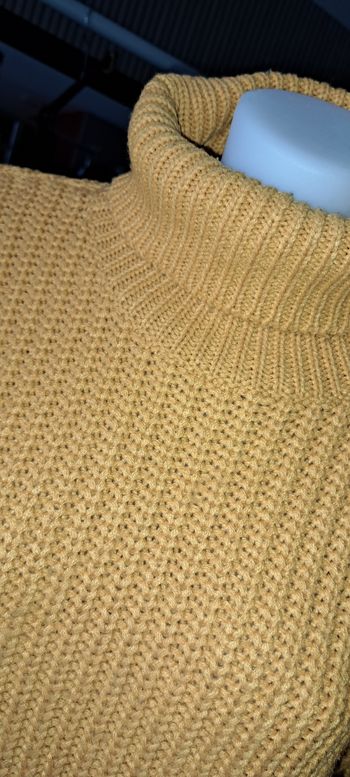 Pull col roulé