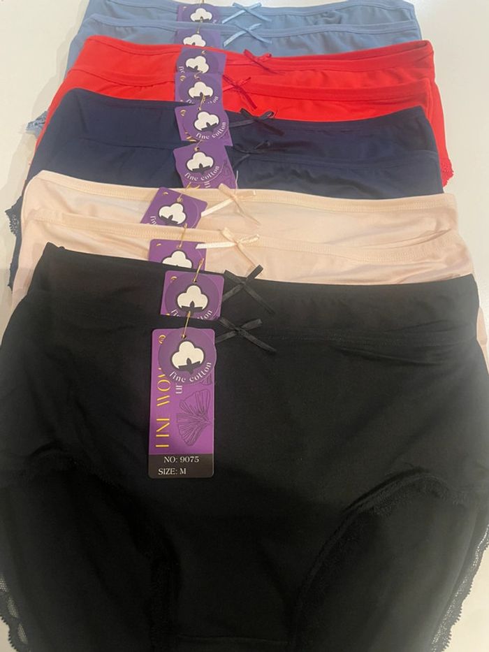 10 culottes dentelle coton stretch Fine Woman