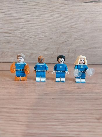 Figurine type lego les 4 Fantastiques Marvel