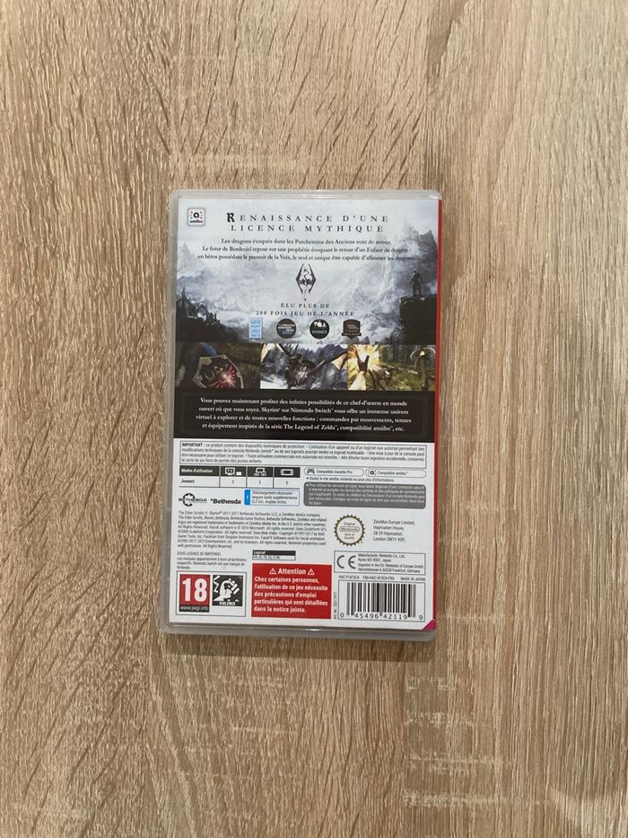Jeu switch  Skyrim - photo numéro 2