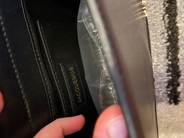 Sac noir écriture dore - photo numéro 2