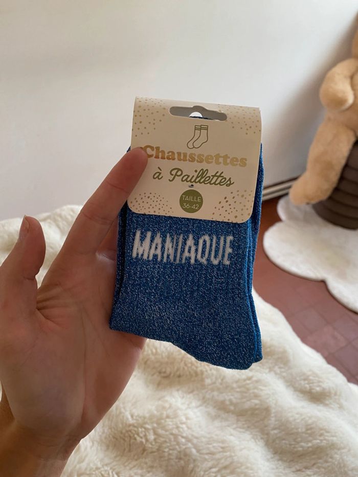 Chaussettes à paillettes - photo numéro 3
