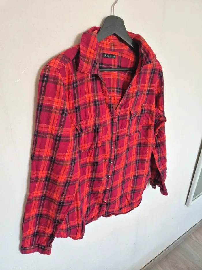 chemise rouge breal taille 42 - photo numéro 1