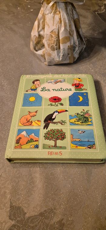 Livre l imagerie des tout petits "la nature" fleurus