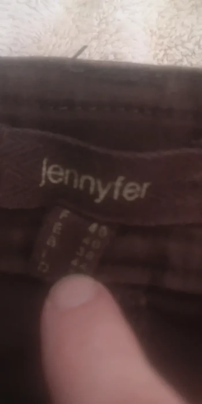 Jupe marron jennyfer taille 40 - photo numéro 3