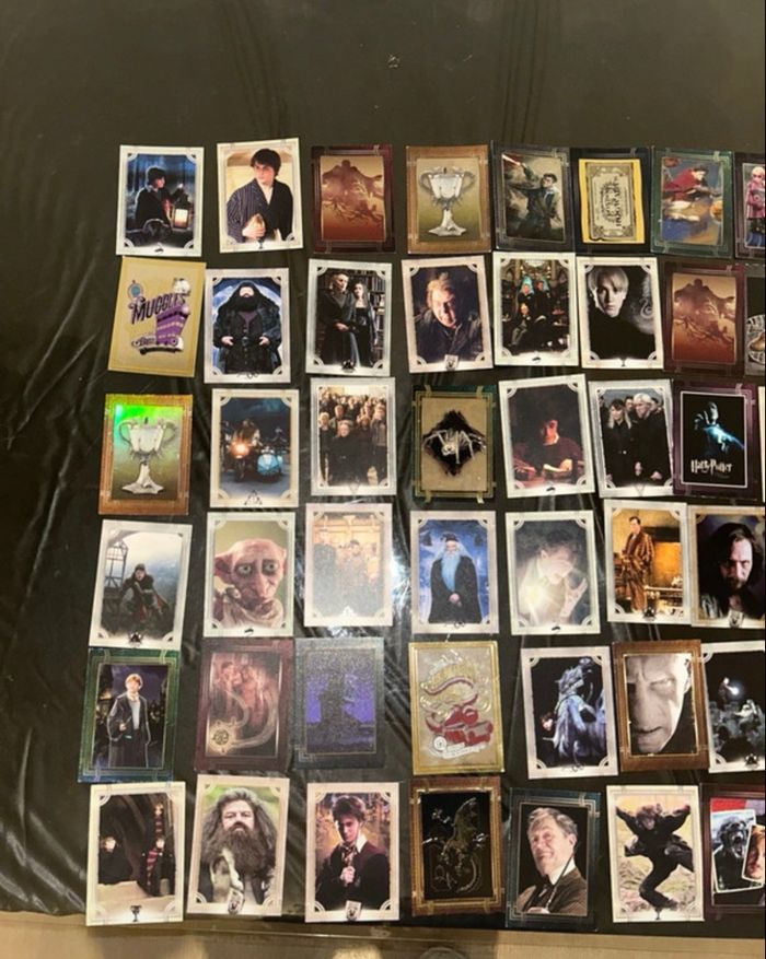 Lot de 84 carte Harry Potter panini collection