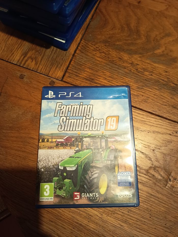 Jeu PS4 farming simulator 19