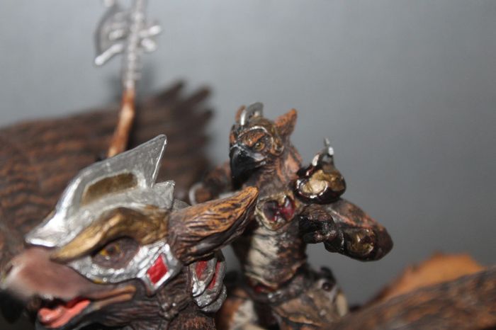 Figurine Homme oiseau et griffon destrier - PAPO - photo numéro 3