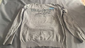 Pull gris 10 ans garçon
