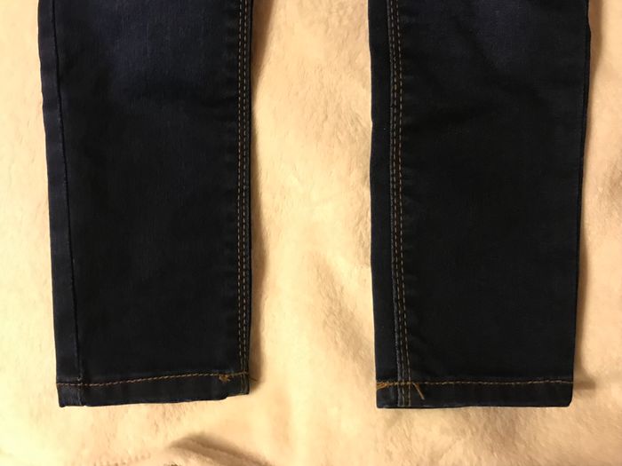 Jean skinny bleu marine taille 5ans Vertbaudet - photo numéro 5