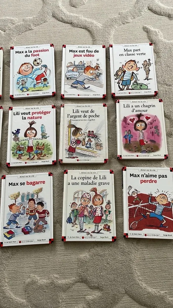 Lot de 13 livres Max et Lili – Collection “Ainsi va la vie” - photo numéro 3
