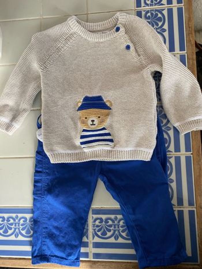 Tenue bébé garçon 9 mois Sergent Major - photo numéro 3