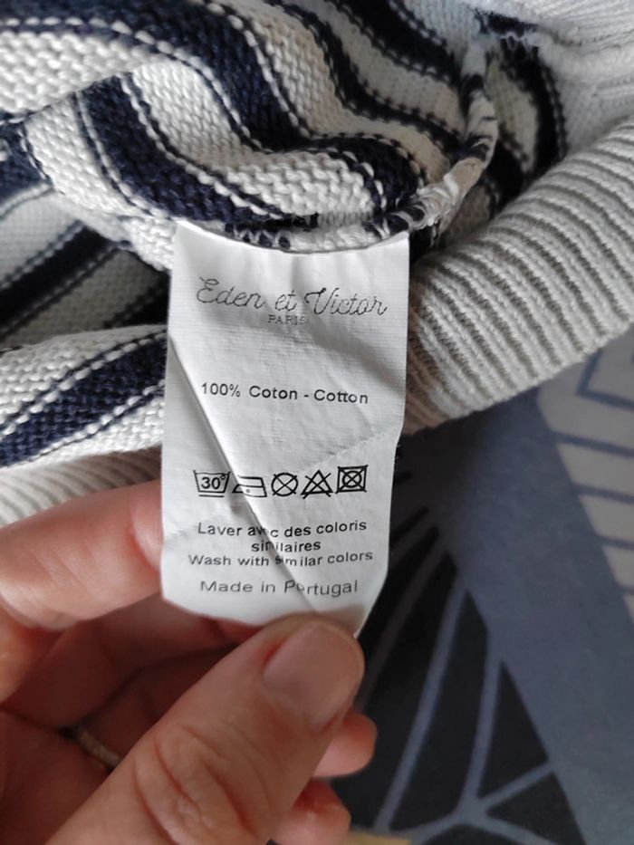 Pull marinière Eden & Victor 8 ans - photo numéro 6
