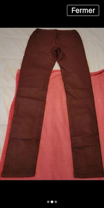 Pantalon en cuir