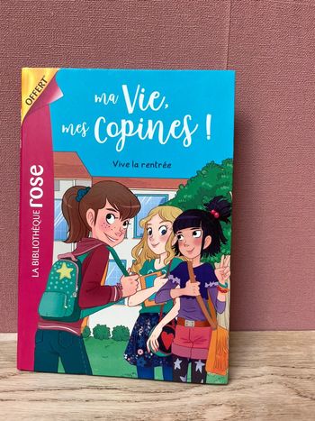 Livre la bibliothèque rose Ma vie Mes copines