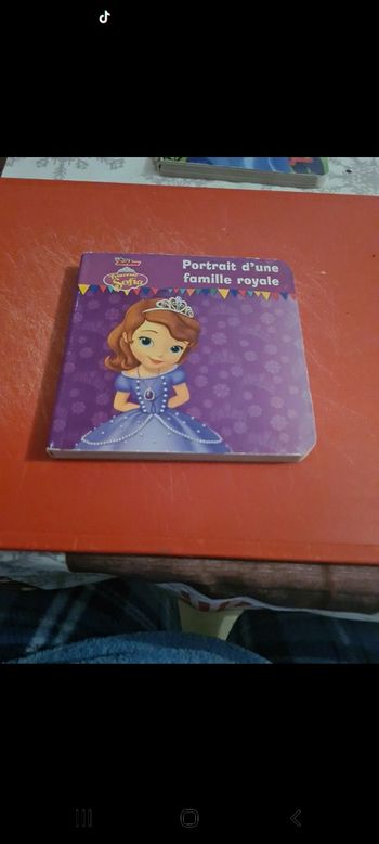 Livre tout cartonné princesse Sofia Disney