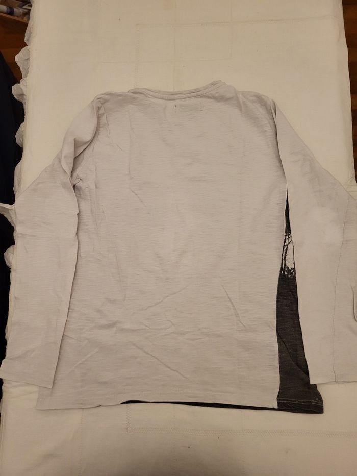 1 tee-shirt manche longue garçon 12 ans - photo numéro 2