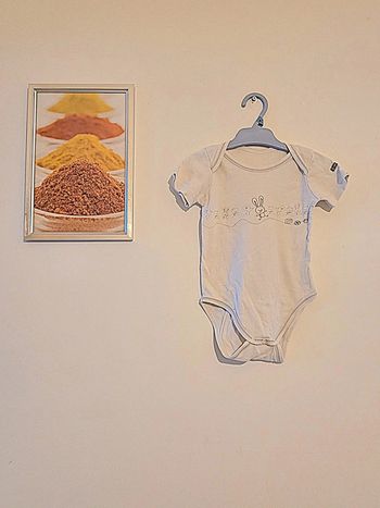 Body blanc mixte tex baby Taille 12 mois