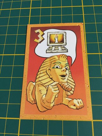 Carte trésor Machine 3 pièce détachée jeu de société Ramsès II Ravensburger #A65