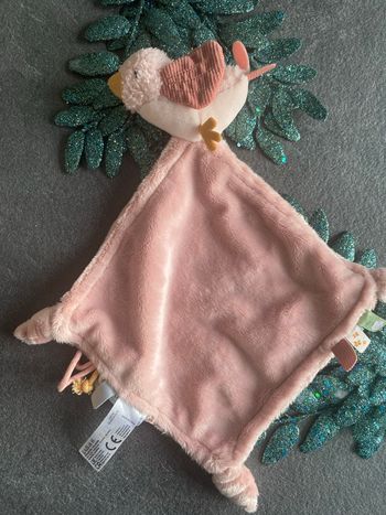 Doudou oiseau plat Little dutch