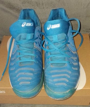 Paire de basket homme asics bleu - pointure : 45