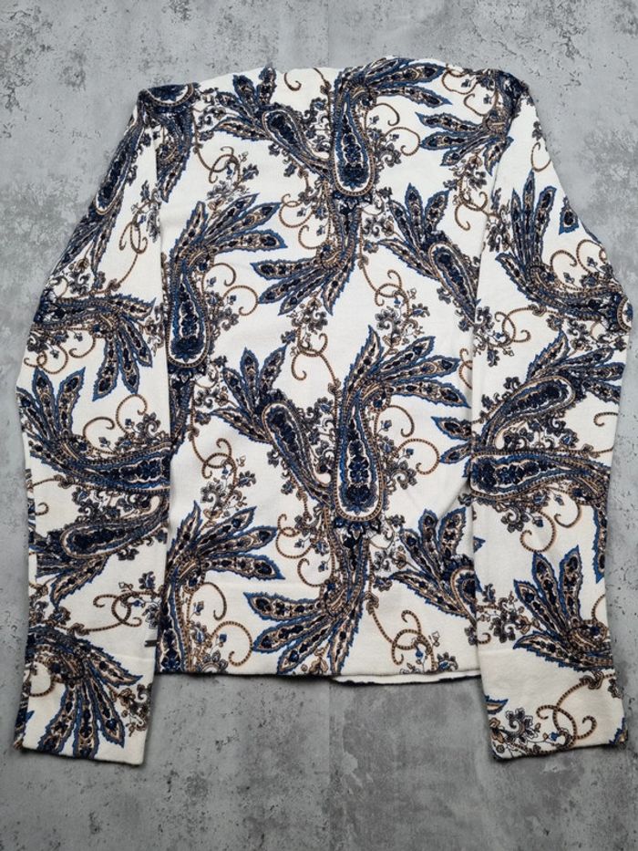 Gilet léger imprimé paisley Tommy Hilfiger – Taille L/40 Femmes - photo numéro 4