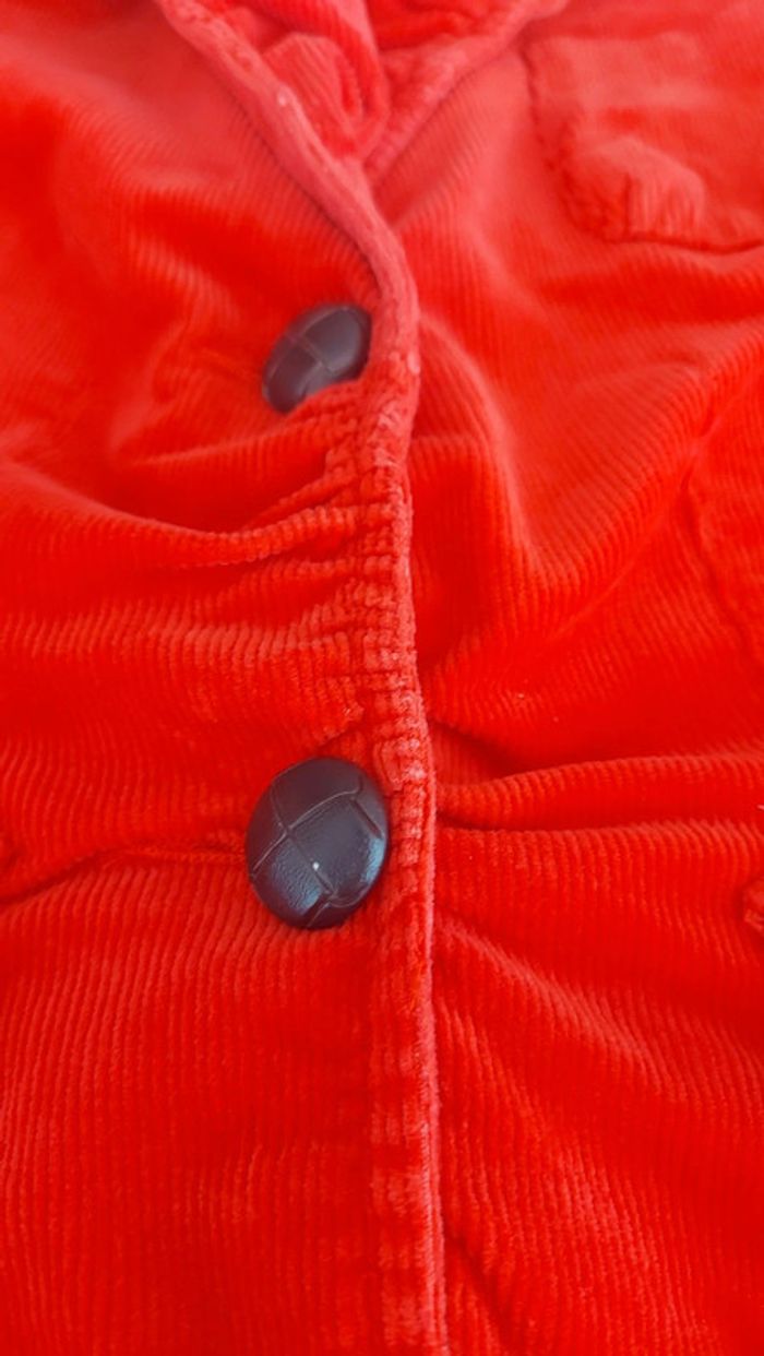 Veste rouge velour Essentiel Antwerp taille 40 - photo numéro 20