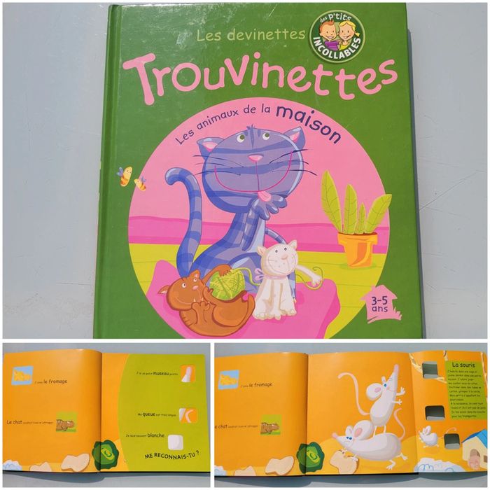 Les devinettes des P'tits incollables 🐈 Trouvinettes 🐹 Les Animaux de la maison 🐢 (90)