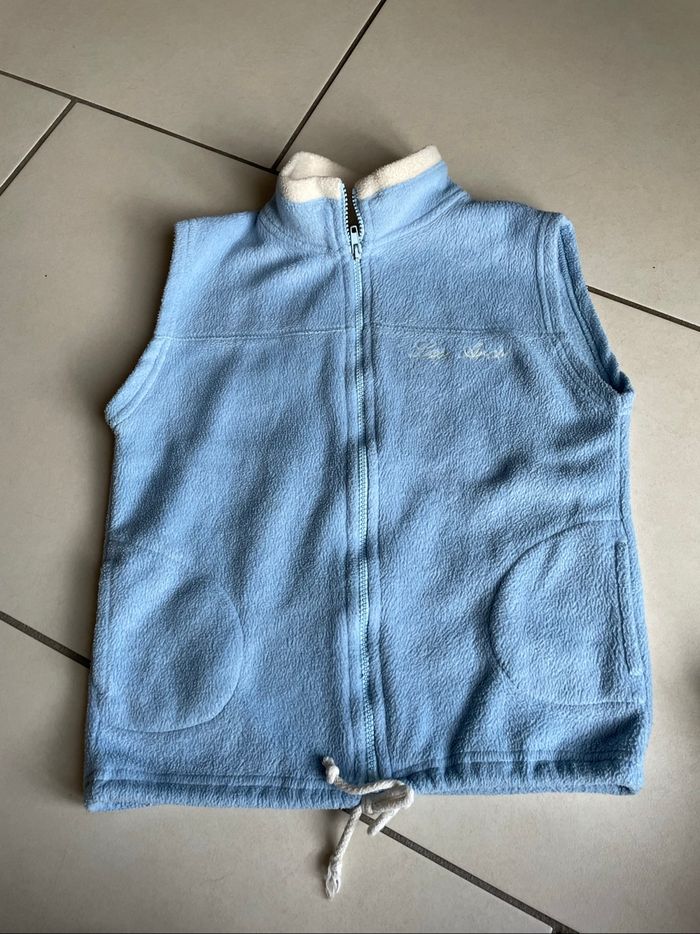 Vesta sans manches polaire vintage les arcs