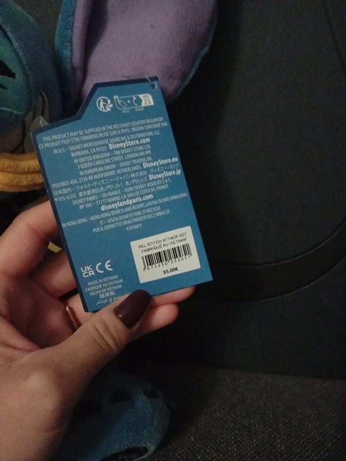 Peluche stitch snacks - photo numéro 6