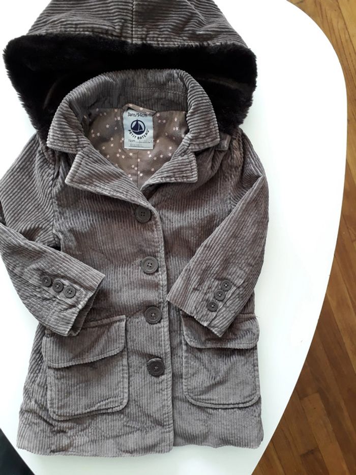 Manteau petit bateau 3 ans - photo numéro 4