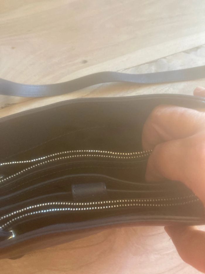 Sac Claudie Pierlot couleur bleu - photo numéro 7