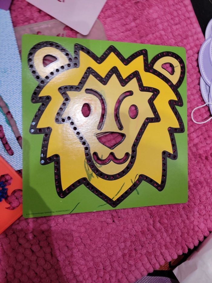 Lot de pochoirs et mandala pour dessin peinture enfant avec anniversaire et alphabet - photo numéro 6