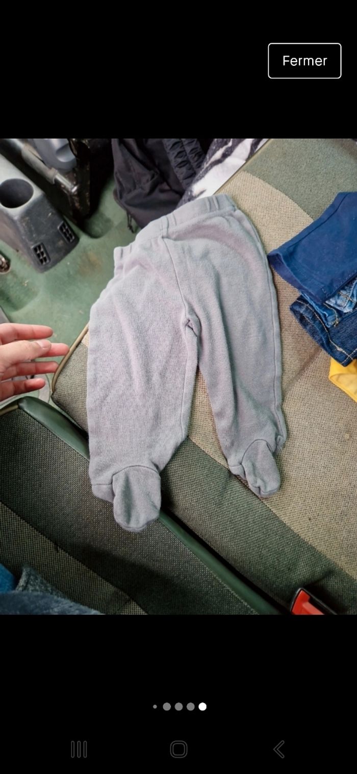 Lot dix pantalon taille 3 mois - photo numéro 10