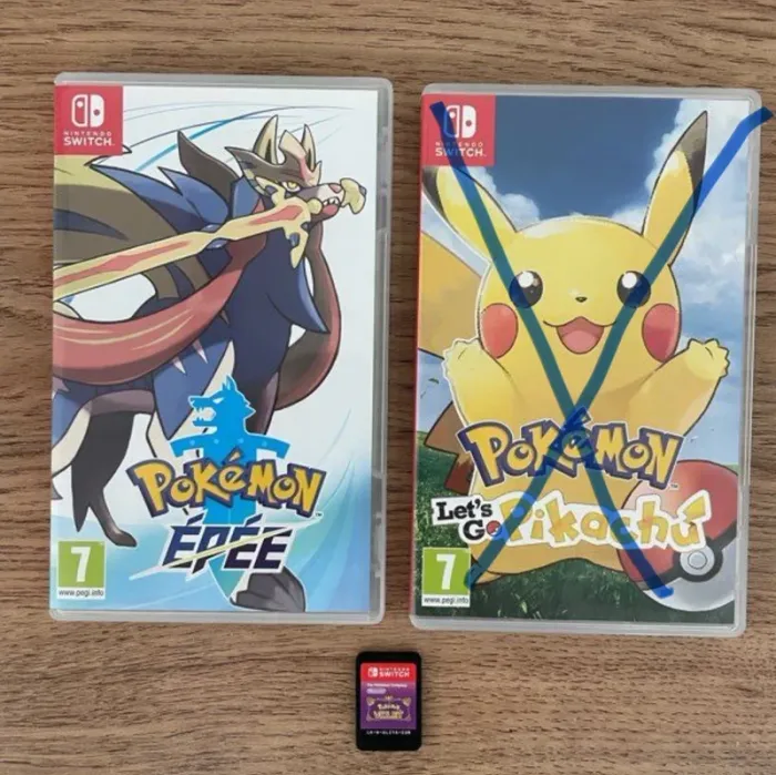 Lot de jeux Pokémon