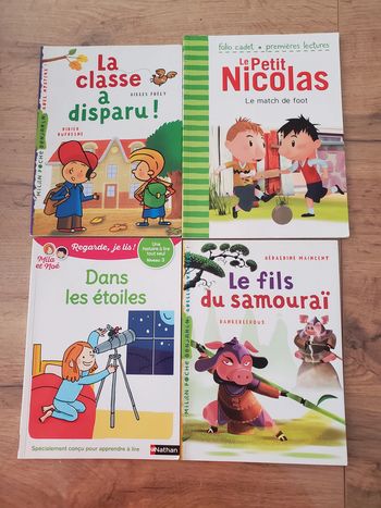 Lot de 4 livres enfants