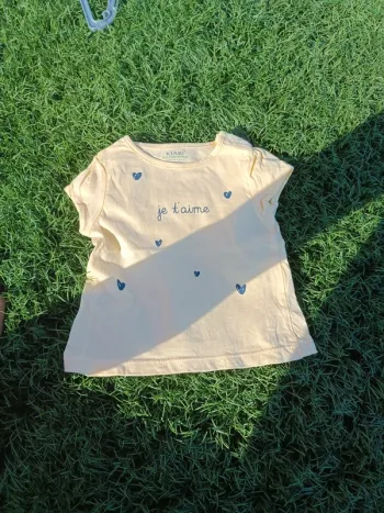 tee-shirts manches courtes 3 mois