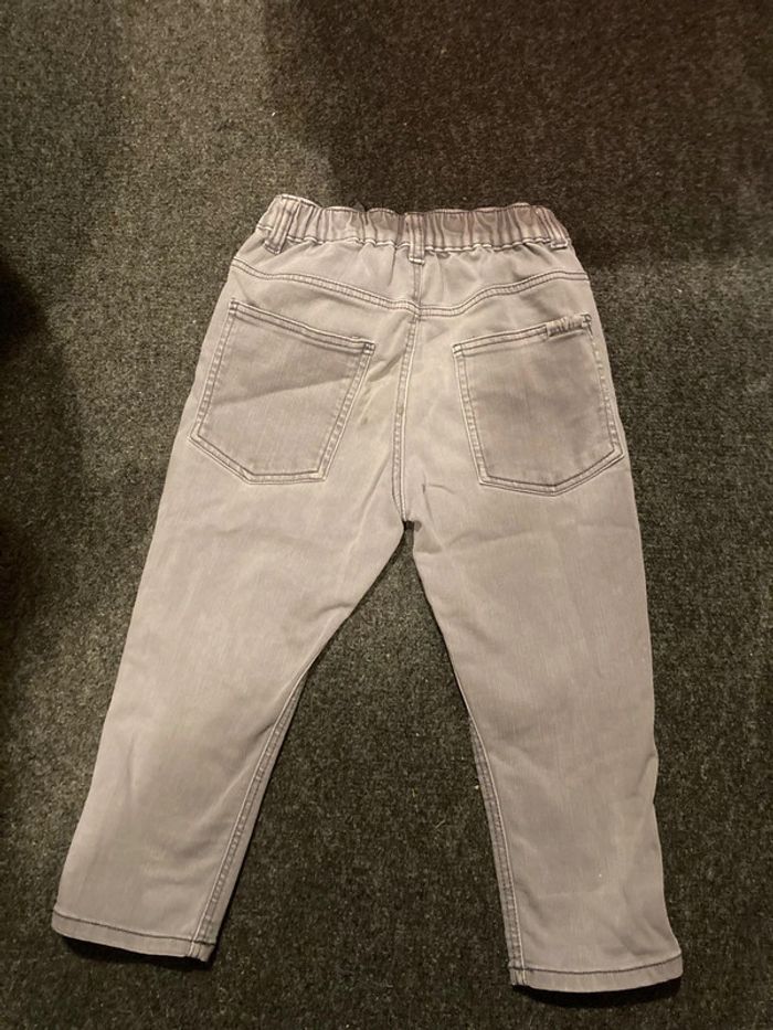 Pantalon gris Zara - Enfant 3-4 ans (104 cm) - photo numéro 5