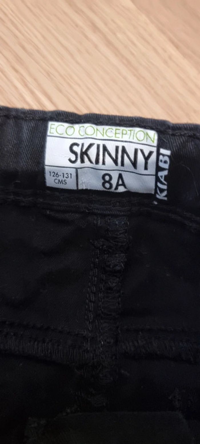 Pantalon jean noir - photo numéro 2