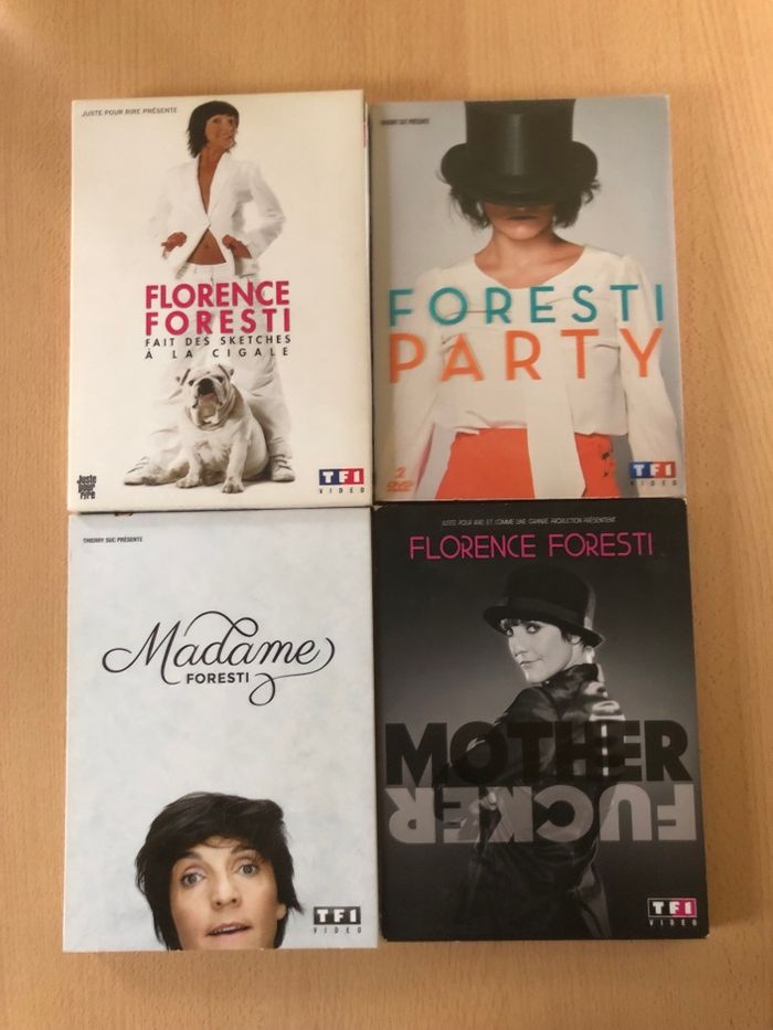 Coffrets DVD spectacles Florence Foresti