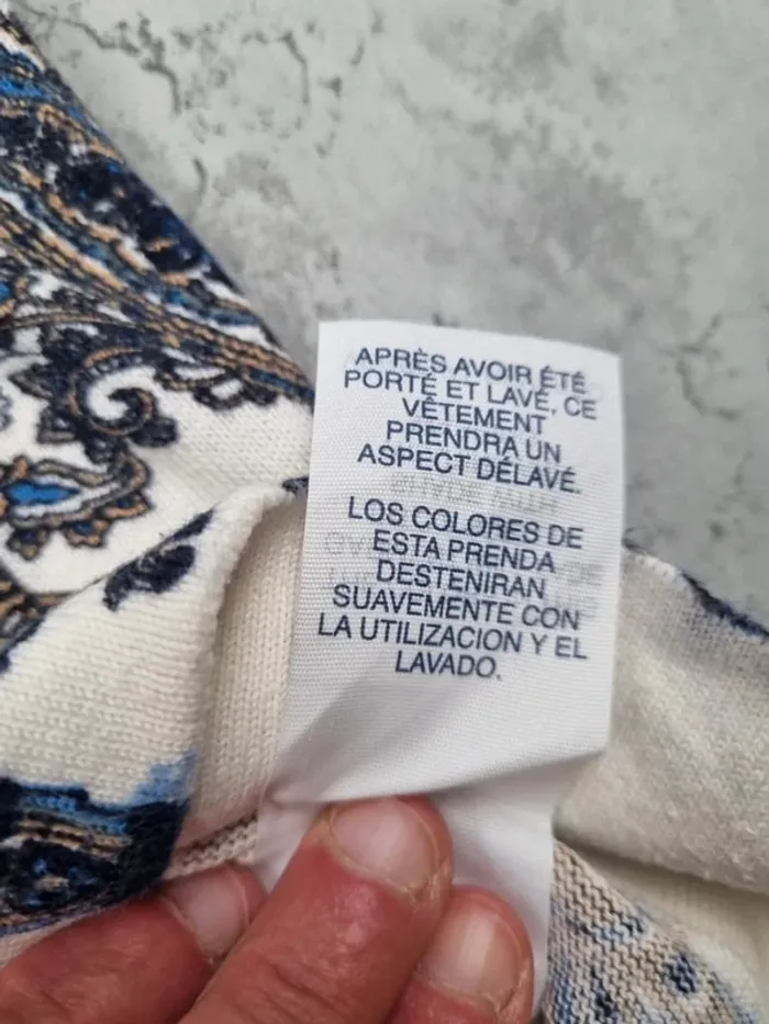 Gilet léger imprimé paisley Tommy Hilfiger – Taille L/40 Femmes - photo numéro 7