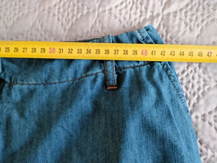 Jupe longue en jeans Taille 42 - photo numéro 8