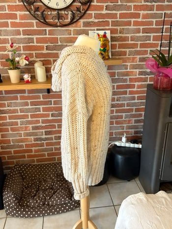 Pull femme capuche M/L sans marque - photo numéro 4