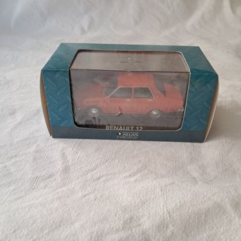 Voiture la Renault 12 de mon père 1/43 Editions Atlas Neuve sous blister