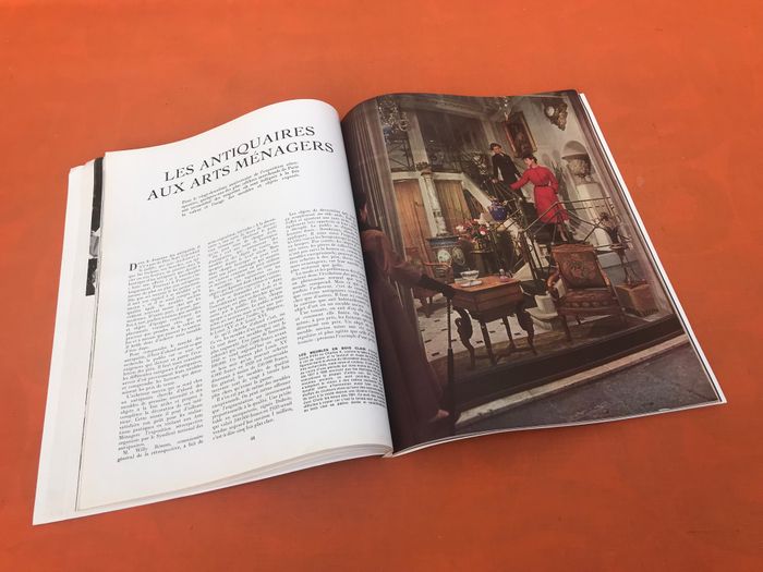 Réalités (Mars 1954) Les Antiquaires Au Salon Des Arts Ménagers - photo numéro 4